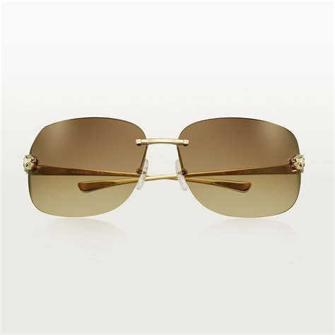 cartier sonnenbrille damen panthere|PANTHÈRE DE CARTIER at Designer Eyes.